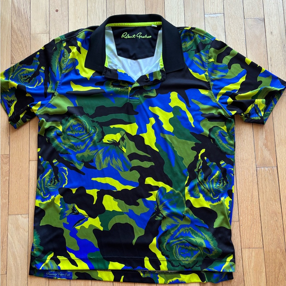 Robert Graham Men's Multicolor Polo Shirt